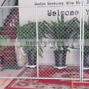 chain link temporary fencing garden door panel