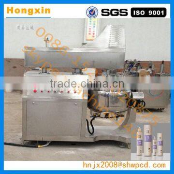 stainless steel lab vacuum emulsifying mixer machine