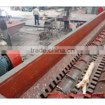 Double Roller Slot Wood Debarker With Low Motor Power