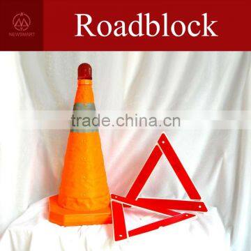 Roadblock | traffic cone | Orange Roadblock | Road warning device