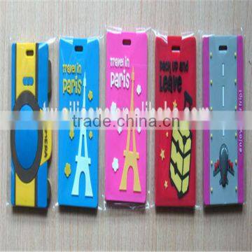 wholesale bulk luggage tag plastic pvc luggage id tag