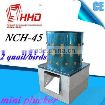 Automatic Mini bird plucker machine cleaning feather in poultry