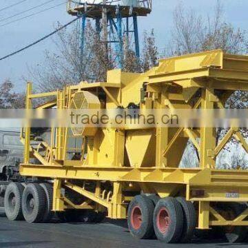 Big Crushing Ratio Portable Crushing Plant