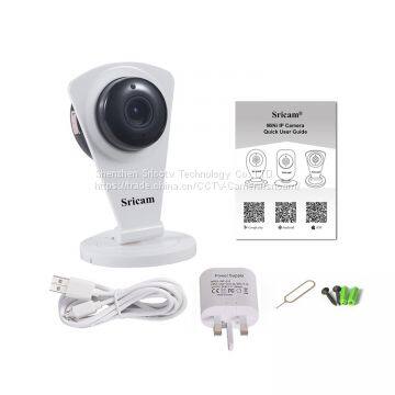Sricam SP009C 1.0 Megapixel CMOS 4 x Digital Zoom Infrared Night Vision Wireless Wifi IP Camera With SD Card Slot