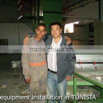 power saving+cooling pad production line