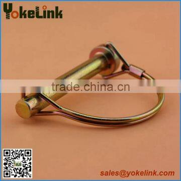 Round wire lock pin square wire snapper pin