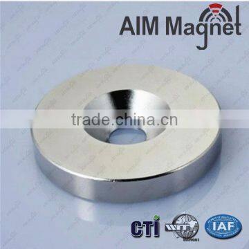 Rare Earth Neodymium Disc N52 Magnets D25*2mm With Countersunk Hole photo-2