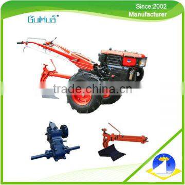 12HP manual start farm hand tractor made in China