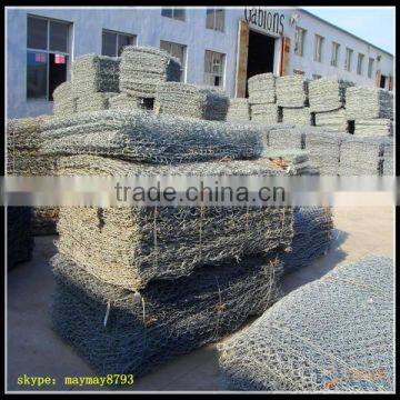 highways railways greening fence hillside net cage ,flood fighting net cage revet fence