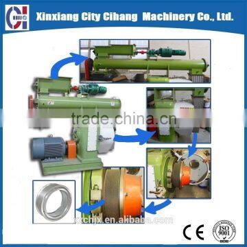 Stainless steel poultry and livestock feed pellet machine