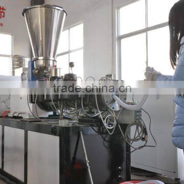 Conical PVC WPC Plastic Twin Screw Extruder Machinery photo-3