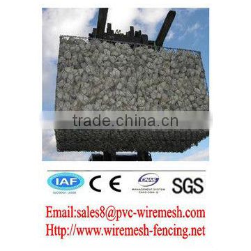 alibaba China CE&ISO certificated electric galvanized+powder coated gabion box(pro manufacturer)