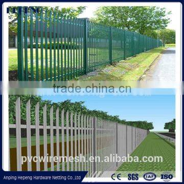 High quality of the canada Steel Anti-climb Security Fence / palisade fence