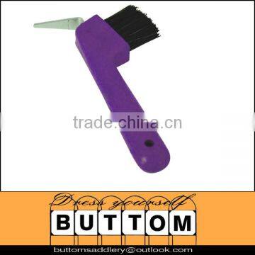 Hoof pick Horse hoof pick hoof pick with brush,plastic,