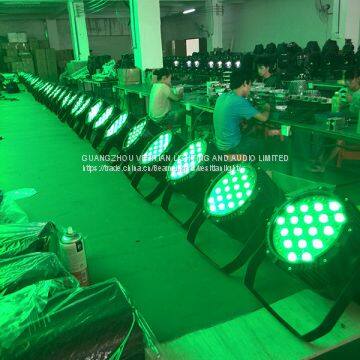 thailand shopping online led waterproof lights dmx led wall decorations wedding 54*3w rgb par compact led par light