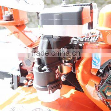 Gear Box 10hp Gasoline Power Tiller With With Longer Work Wet Friction.