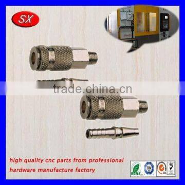 Dongguan Customized Black Plated Steel E-go Battery Connect Ring,precision Cnc Turning Small Thread Tube photo-2