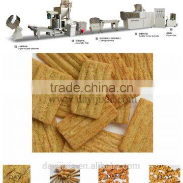 fried Flour food Crispy chip snack food extruder mahcine from Jinan Dayi