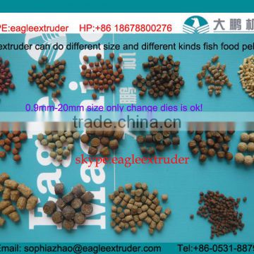 Wet type fully automatic fish feed making machinery/production line