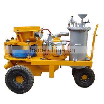 Tunnel Building Used Air Motor Drive Professional Wet Shotcrete Machine