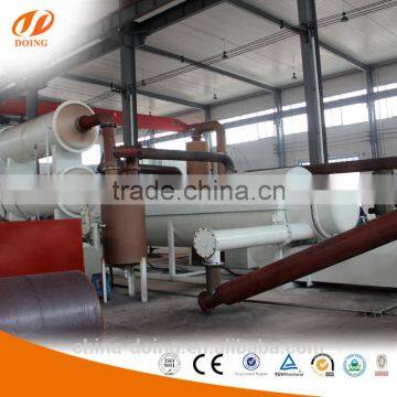 Engineer machine high output tire to oil pyrolysis plant /tyre pyrolysis plant