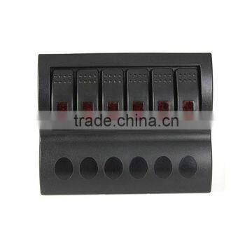 Brand New Waterproof 6 Gang Led Boat Marine Rocker Switch Panel RV photo-5
