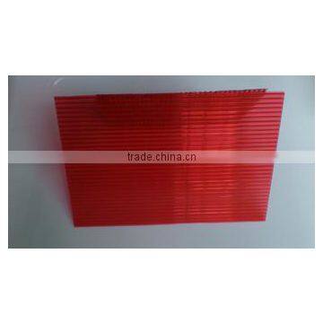 high light transmission JiaGu polycarbonate hollow sheet