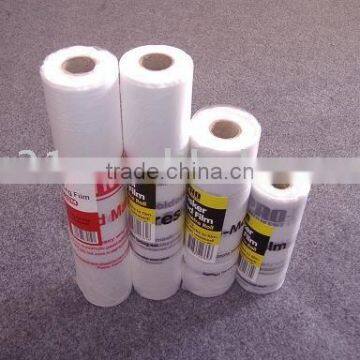 Prefolded Plastic Film