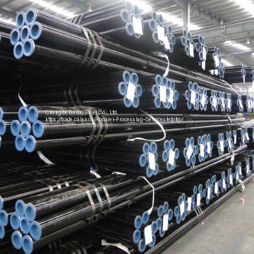 A53 Grade B Black Carbon Seamless Steel Pipe photo-4