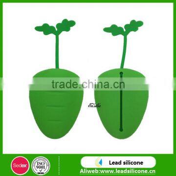 Funny Shape Carrot Shape Silicone Key Bag,Promotional Gift Silicone Key Case photo-3