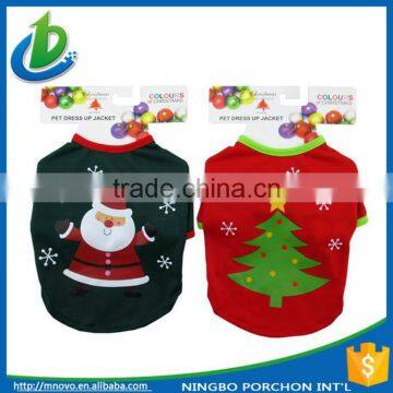 Christmas pet dog winter jackets