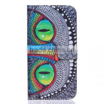 Painting Phone Case Wallet Leather Case Leather Flip Holster for Samsung S7 Edge photo-4