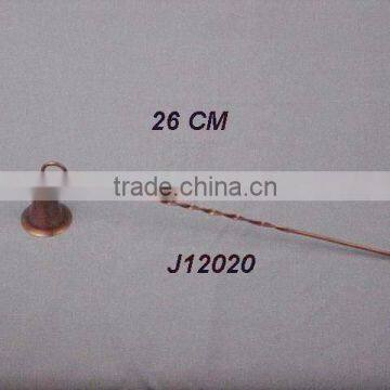 Copper Plated Brass Candle Snuffer