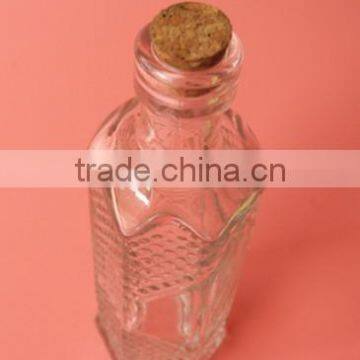 Cheap Liquid Use Mini Glass Cork Bottle photo-2