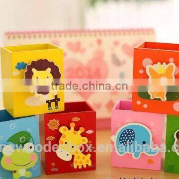 2015 Customize Wooden Stationery Box for Kids Low Price Wooden Cases photo-2