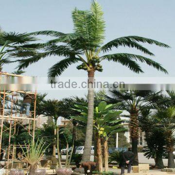 LXY081517 steel coconut tree with cheap price ornamental artificial outdoor palm trees