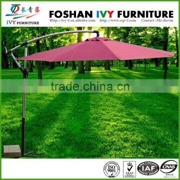 Outdoor patio hanging and sun garden parasol 3M banana umbrella