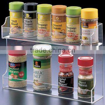 High Quality Custom Transparent kitchen Table Condiment Holder/Condiment Holder