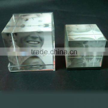 4 Sided Crystal Acrylic Magnetic Photo Frame