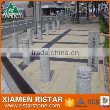 Square granite parking stone bollard stone pillar DIS-P027