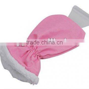 keep warm and dry 600D polyster ice scraper gloves