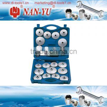 23PC Cup Style Oil Filter Wrench Set