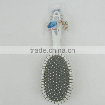 2016 cheap hair brush with white painting