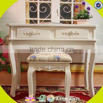 2017 New Design Wooden Table and Chair Set Solid Wooden Table and Chairs Bedroom Furniture Wooden Table and Chair Set W08G191 photo-6