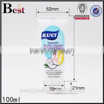 100ml Plastic Tube for Cream With Flip Top Cap for Cream Packaging photo-5