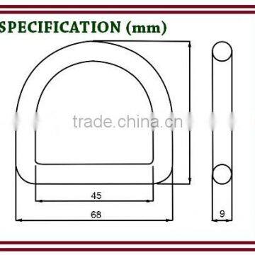 AD229 Aluminum 20kN Safety Forged D-Ring photo-6