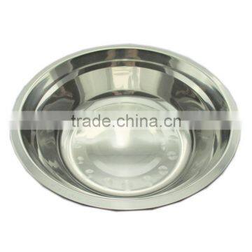 Stainless Steel Round Soup Plate With Strong Quality photo-3