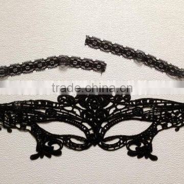 Cheap Exquisite Halloween Masquerade Dance Black Cheap Party Masks for Masquerade Party photo-6