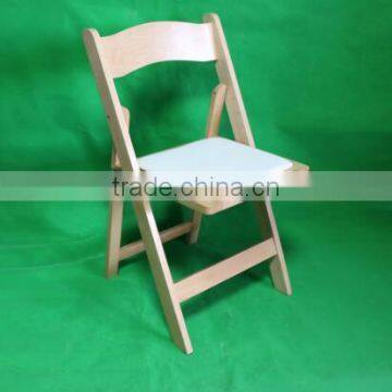 White/mahogany/ Brown/dark Wood Wedding Folding Chair Garden Chair photo-5