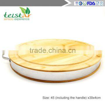 Factory Direct Sale of Super Thick Beautiful 100% Organic Bamboo Cutting Boards photo-5